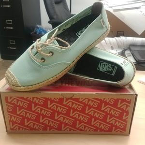NWT Vans Solana Espadrilles 6.5 B(M)